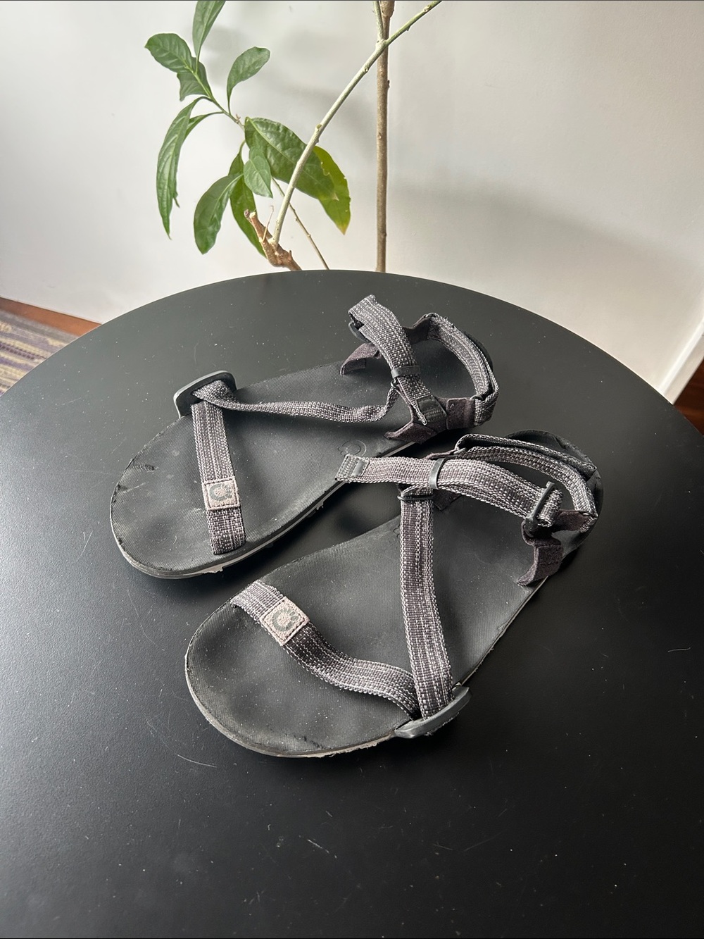 XEROSHOES sandals, black Men’s 10